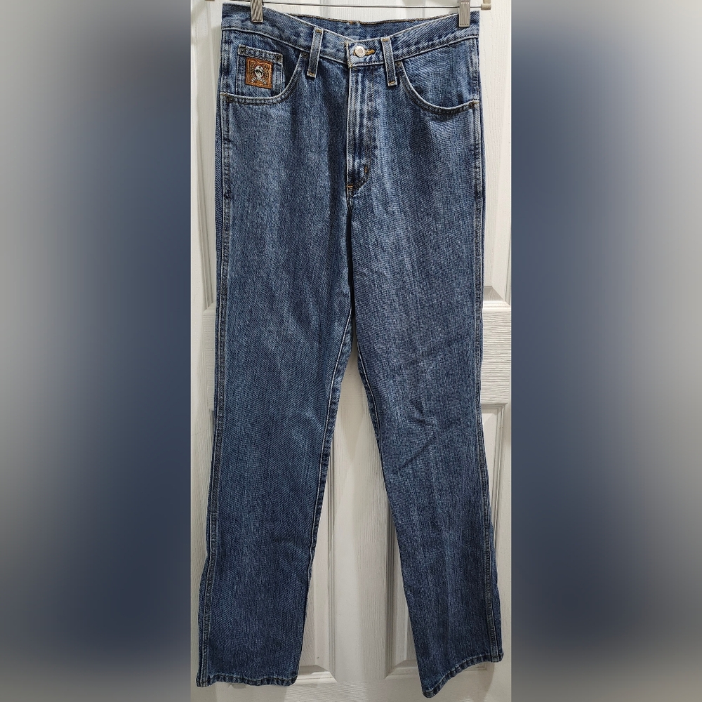 Cinch men's slim fit bronze label medium wash jeans size 30 x 36